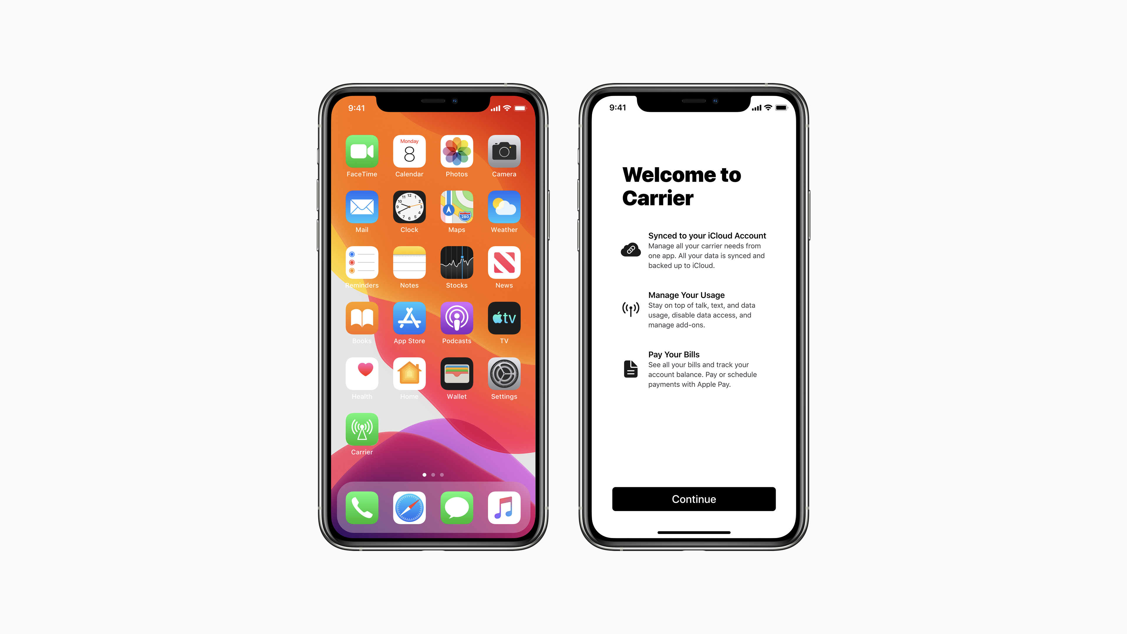 Home Screen + Onboarding Sheet