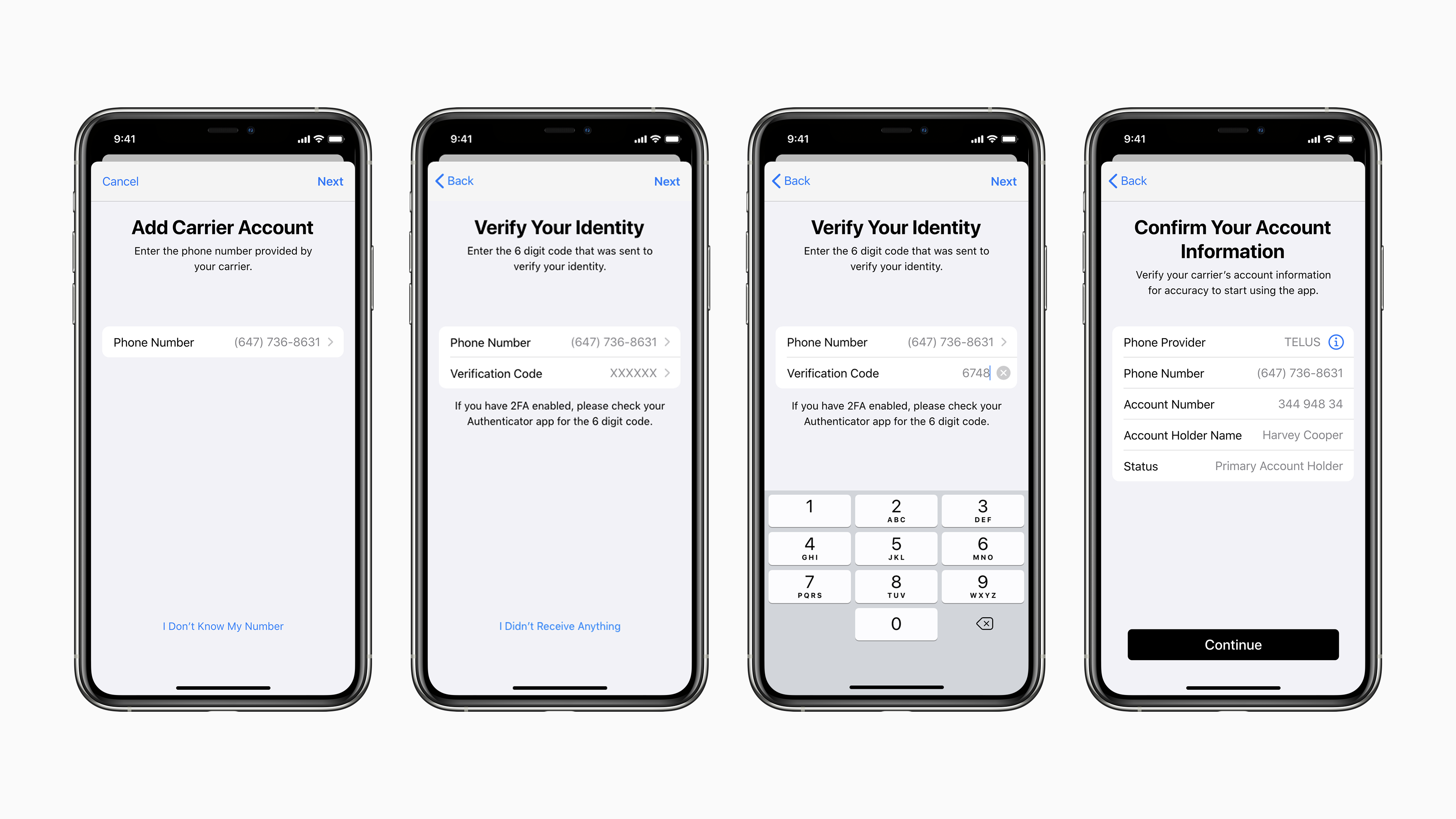 Sign Up Flow