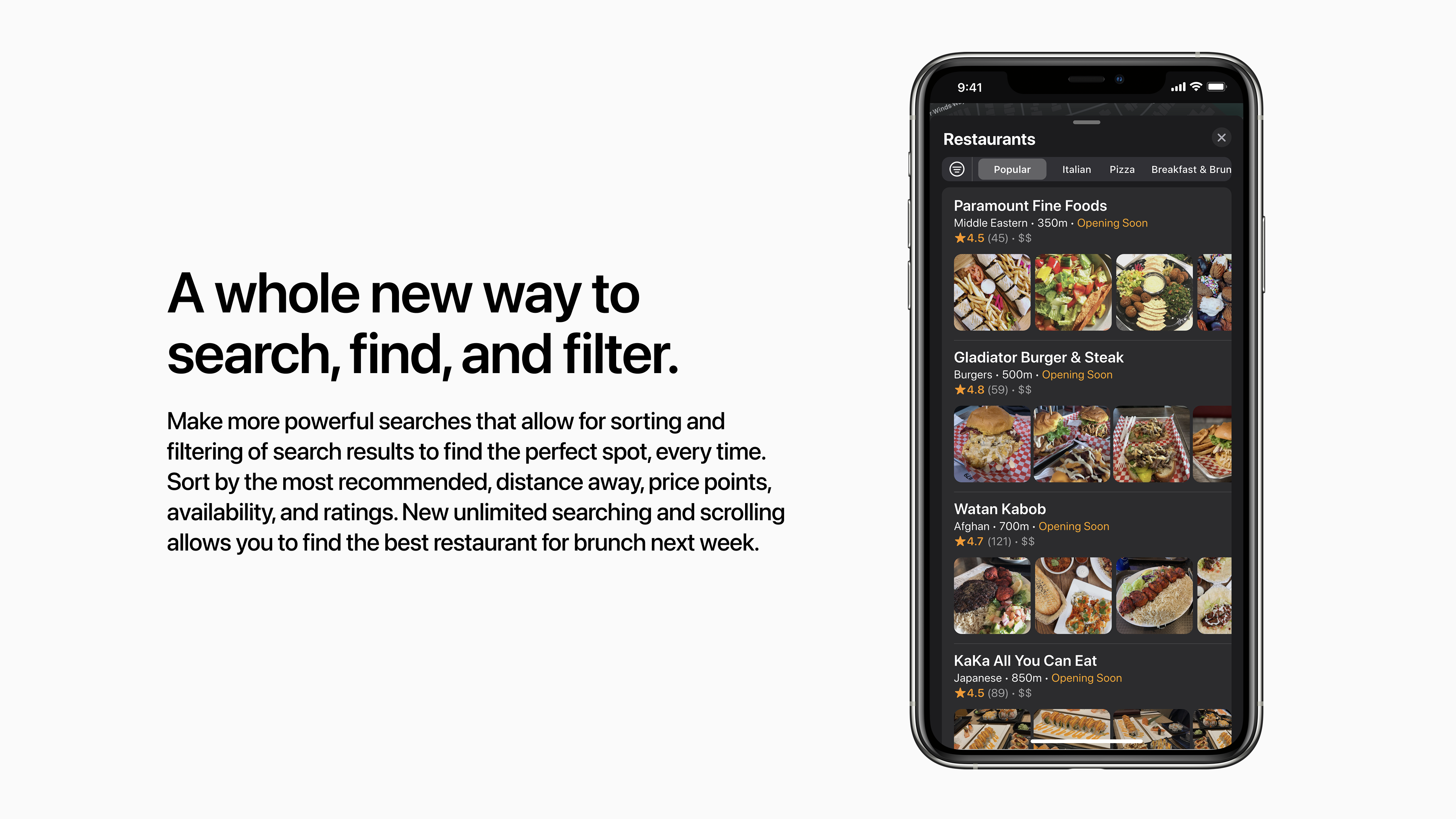 Search (Filter)