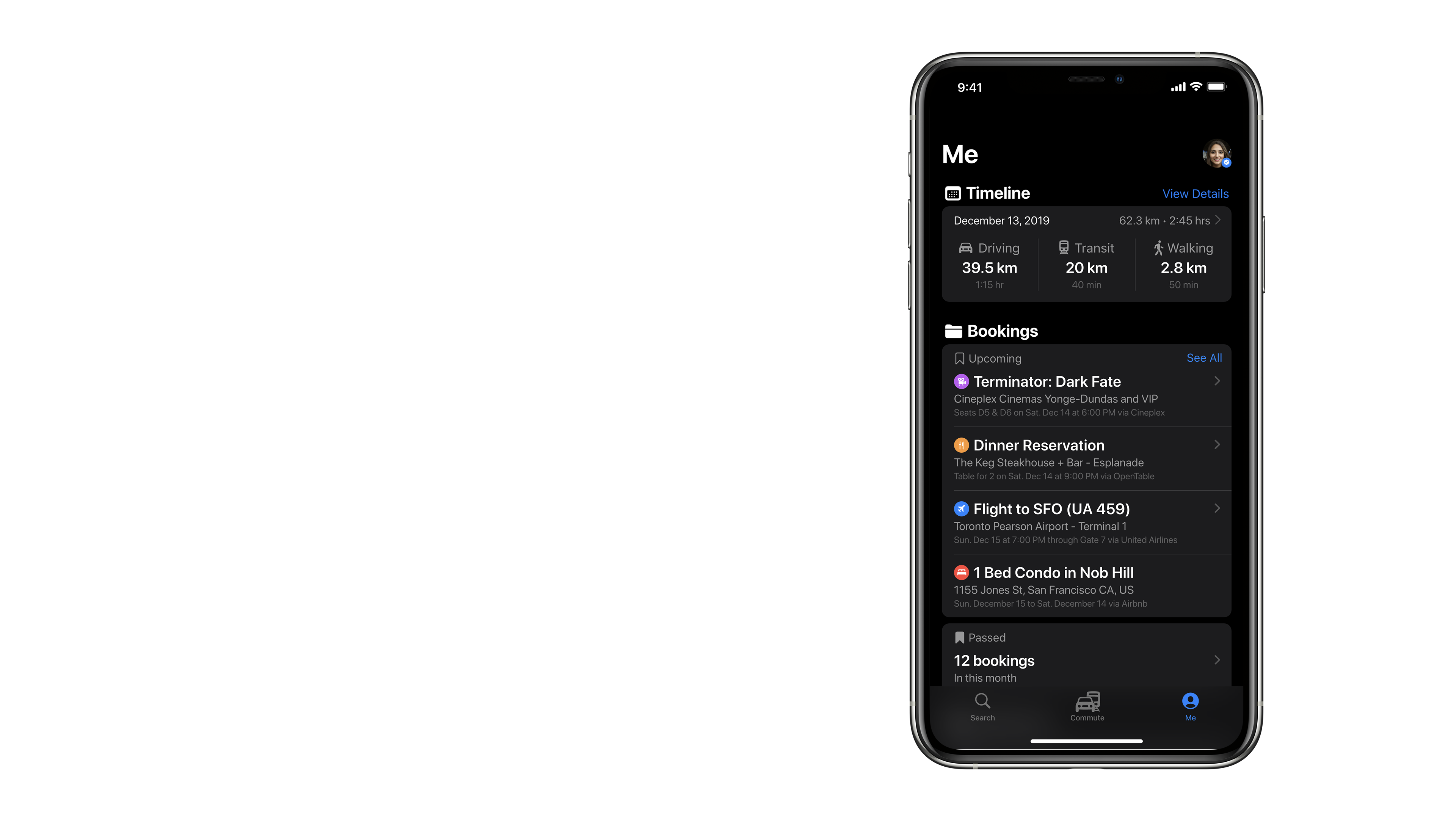 Me Page (Overview)