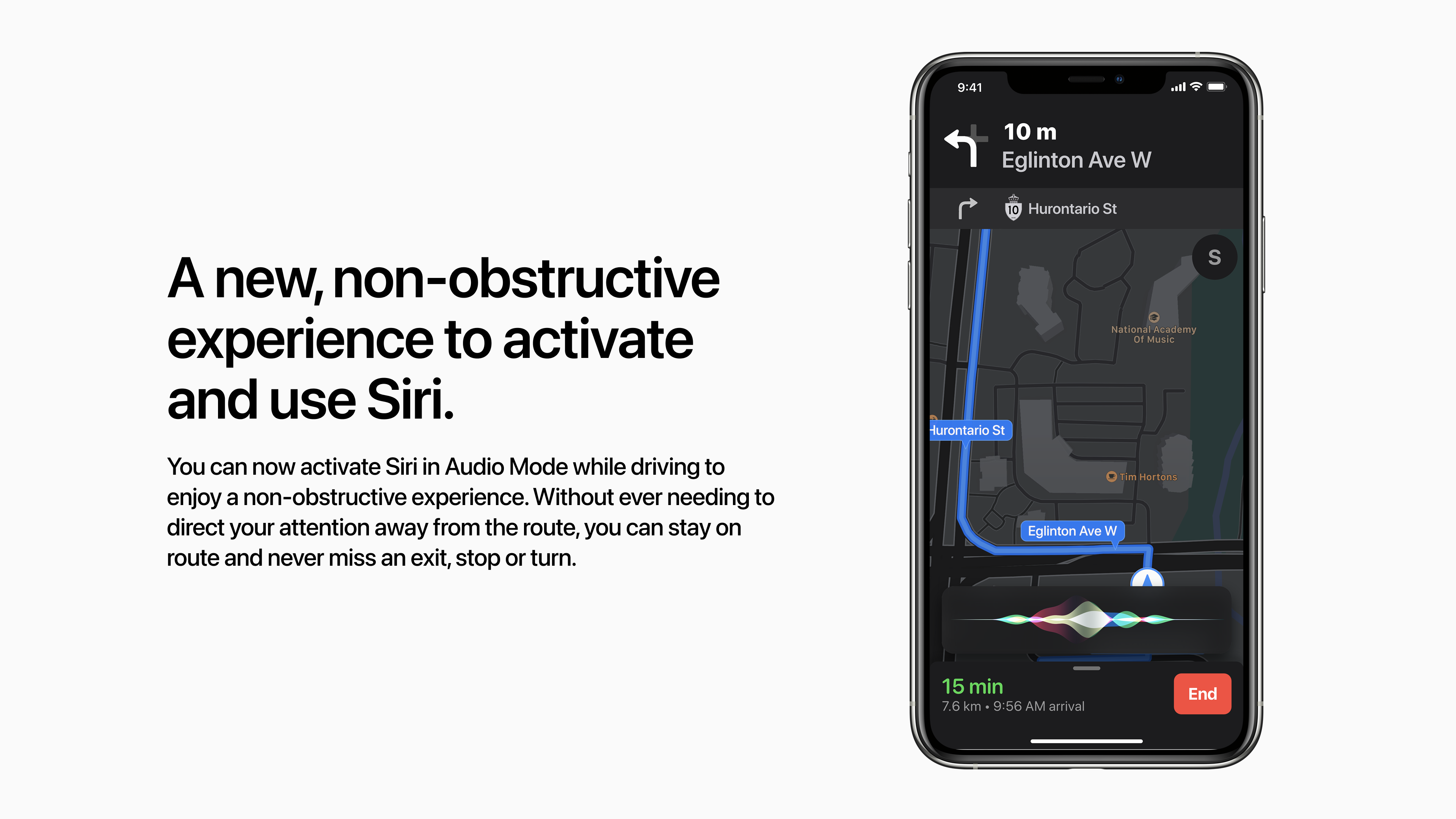Driving-Mode Siri
