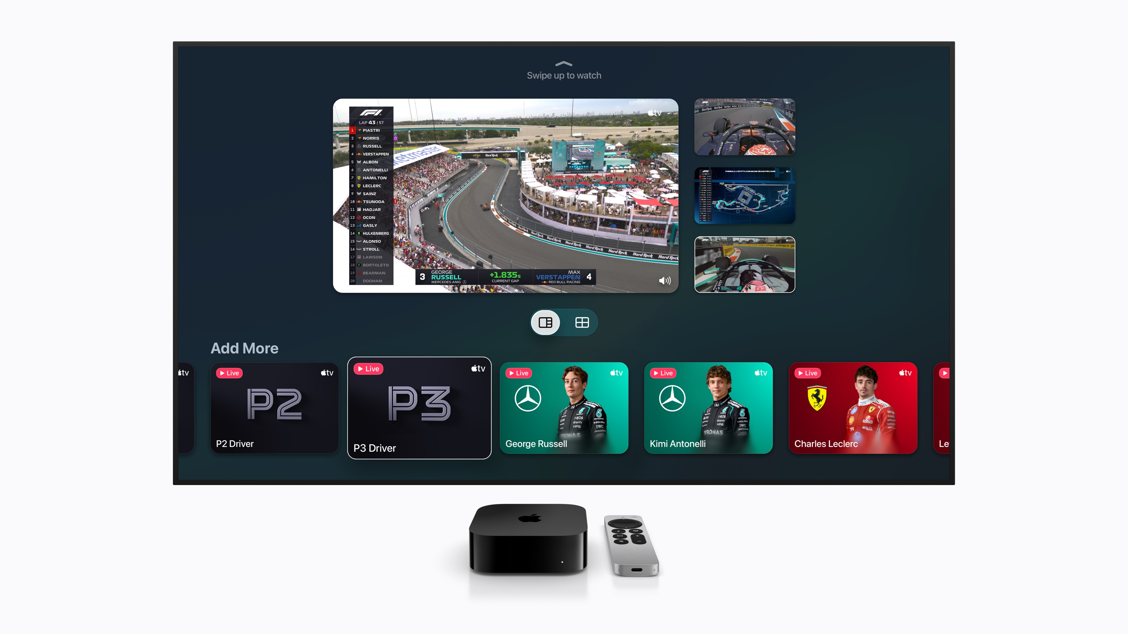 F1 Multiview Live Feeds Playing