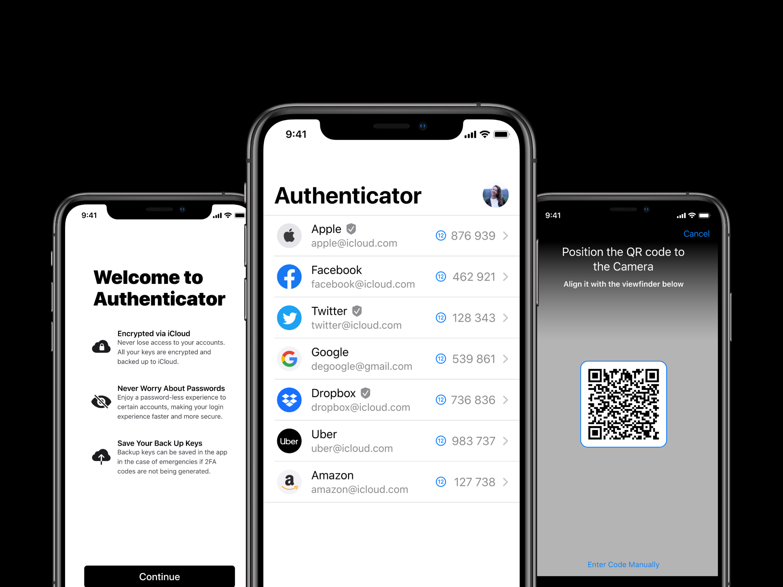 Apple Authenticator preview